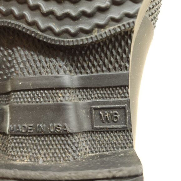 Onguard Women's Rubber Boots Sz 6 Black Safety Toe Work Outdoor - Picture 9 of 10